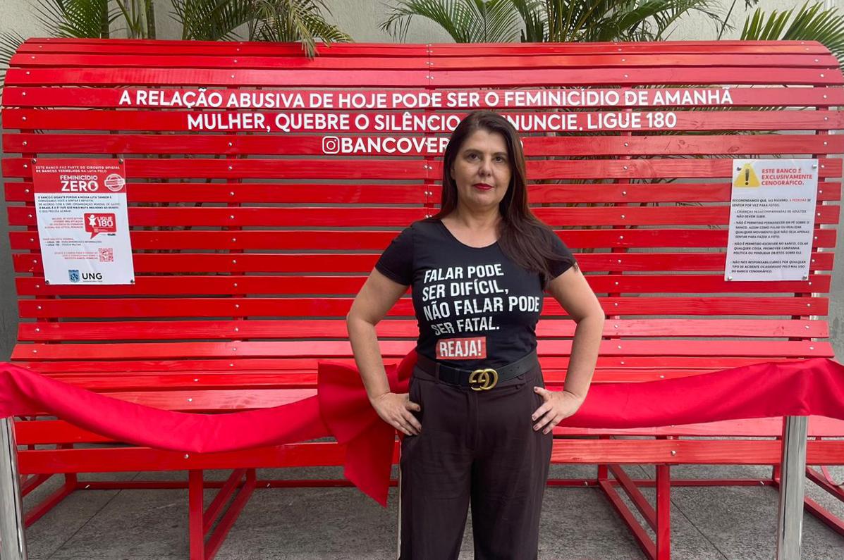 O papel transformador do Banco Vermelho em memória às vítimas de feminicídio  